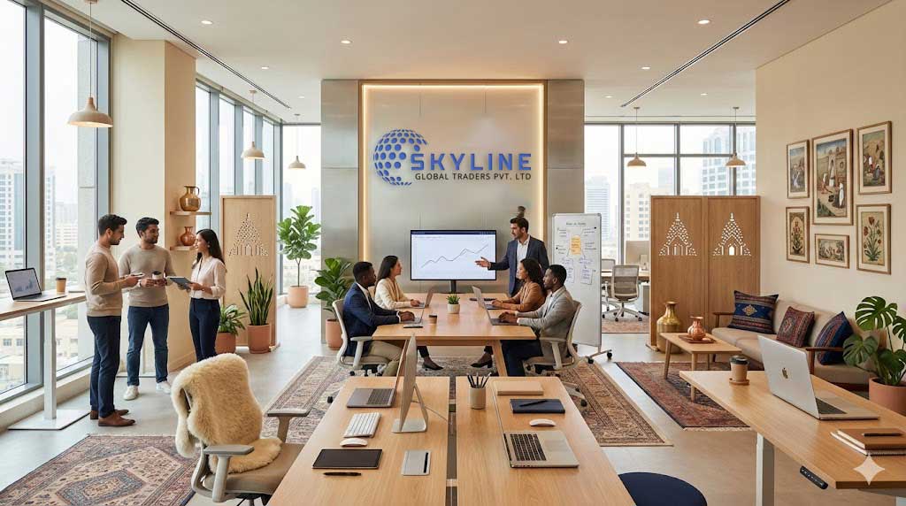 Modern interface illustration